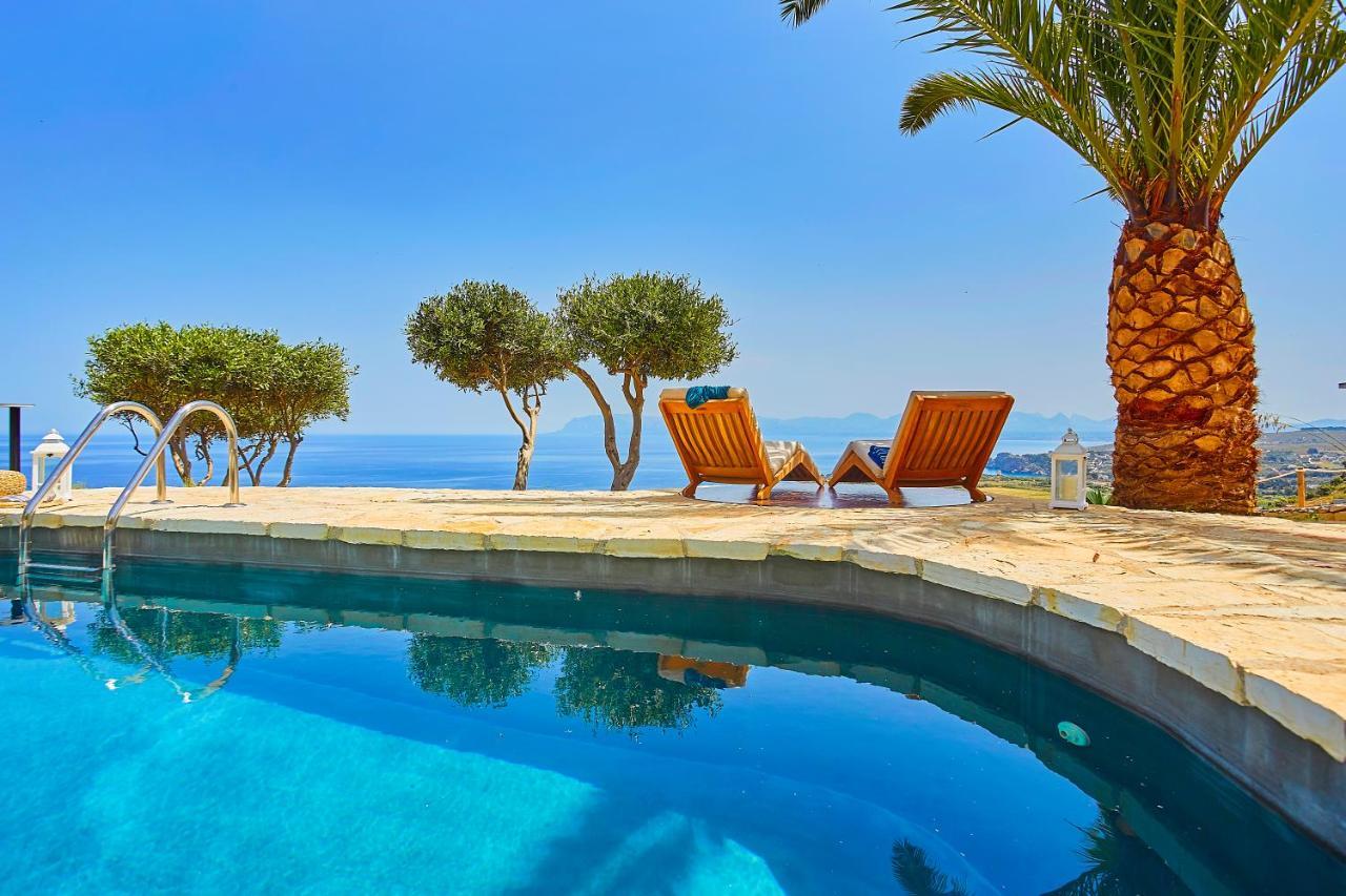 Villa Brezza Marina - Scopello-Villas Скопело Екстериор снимка