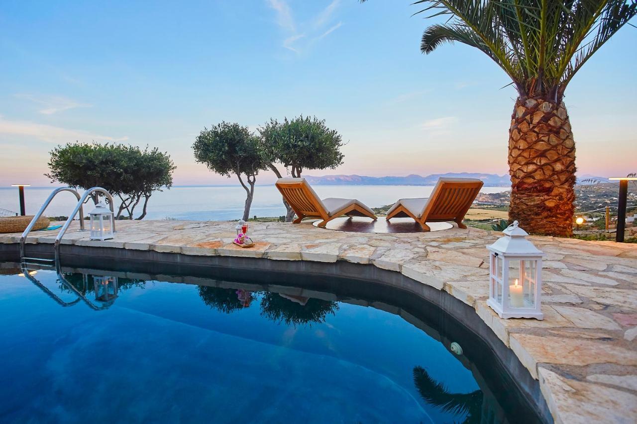 Villa Brezza Marina - Scopello-Villas Скопело Екстериор снимка