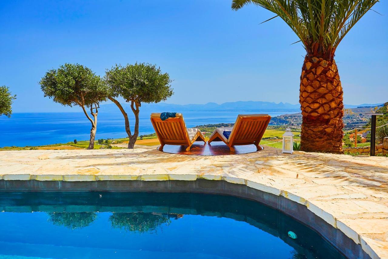 Villa Brezza Marina - Scopello-Villas Скопело Екстериор снимка